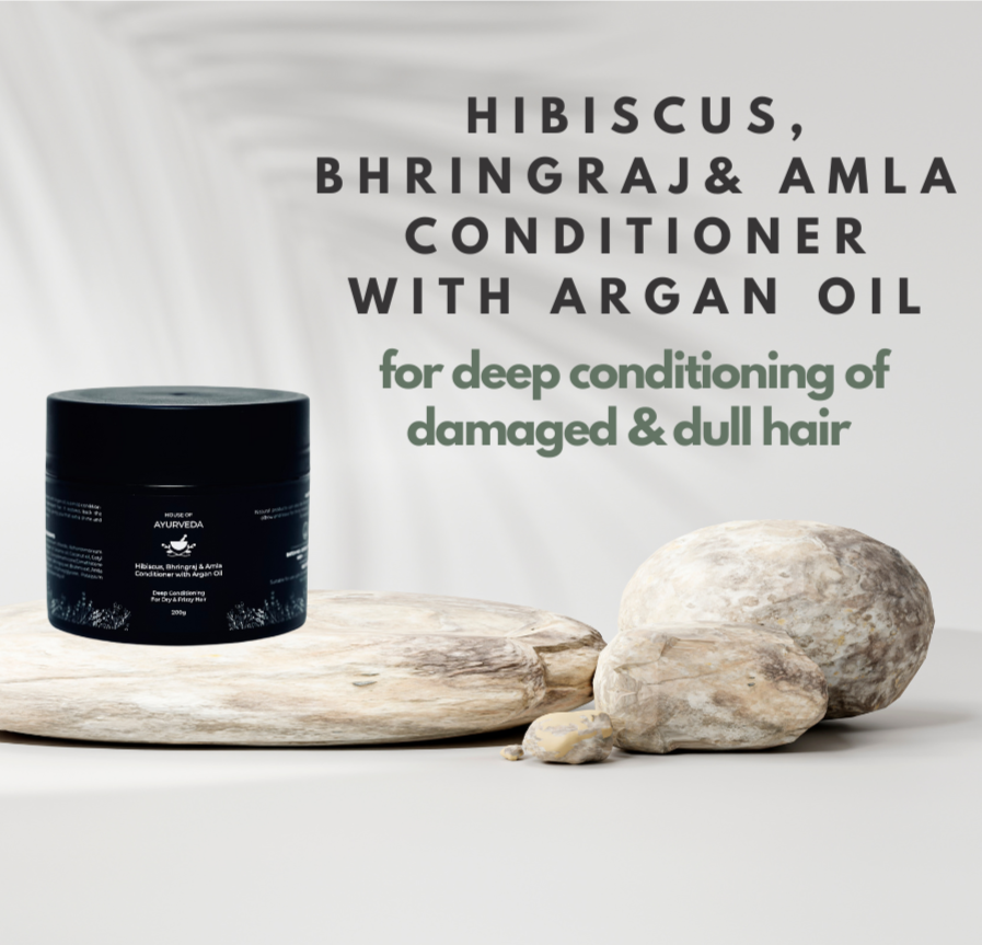 Hibiscus, Bhringraj & Amla Conditioner with Argan Oil